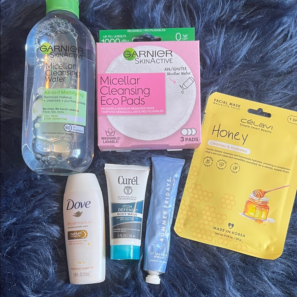 Garnier Skincare Collection with Micellar Water and Eco Pads